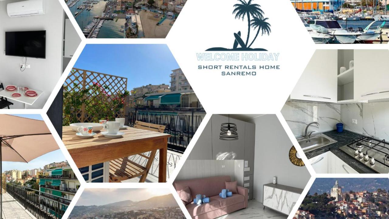 Wh - Cuore Home - Attico Monolocale Con Parcheggio Gratuito - 5 Minuti Dal Centro - Wifi Σαν Ρέμο Εξωτερικό φωτογραφία